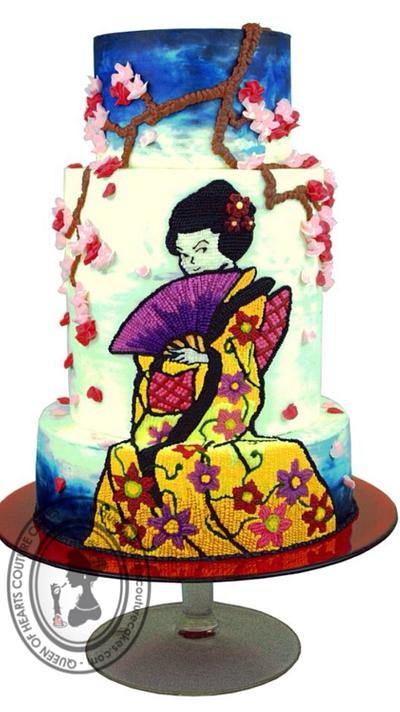 Kimono - Cake by Queen of Hearts Couture Cakes