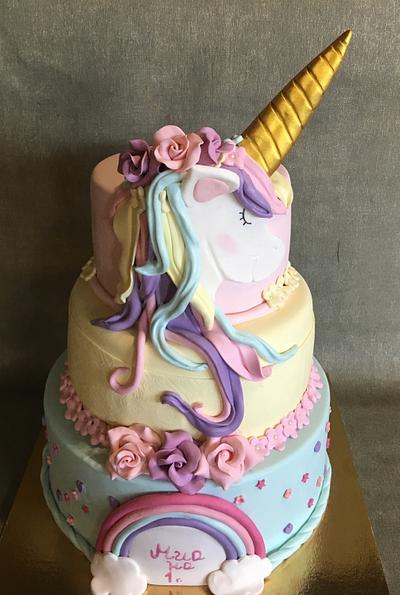 Unicorn cake - Cake by Doroty