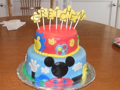 Mickey Mouse - Cake by Sara's Cake House