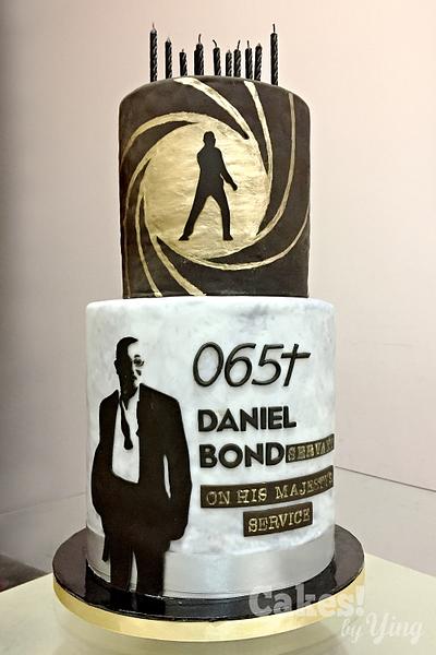 James Bond, with a twist - Cake by Cakes! by Ying