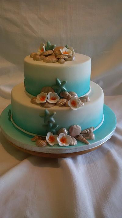By the sea shore  - Cake by Fascination