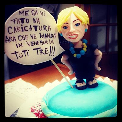My mother in law - Cake by Maria  Teresa Perez