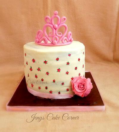 Princess Tiara Cake - Cake by Jeny John
