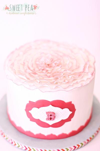 Ruffles - Cake by Sweet Pea Tailored Confections