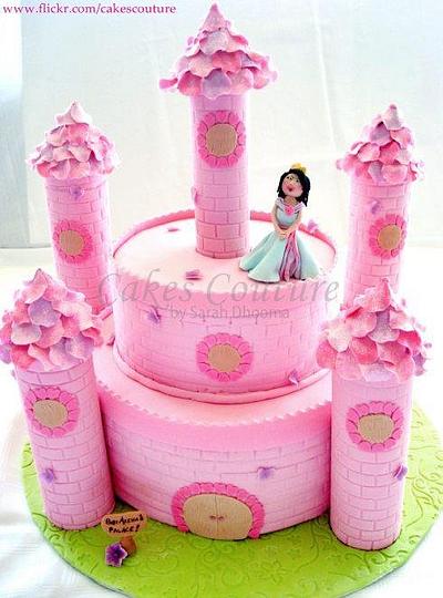 princess castle cake - Cake by SARAH