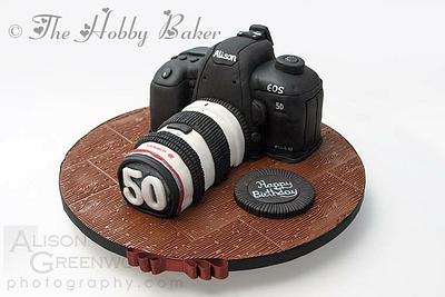 Camera Cake  - Cake by The hobby baker 