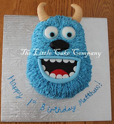 sully from Monsters inc - Cake by The Little Cake Company
