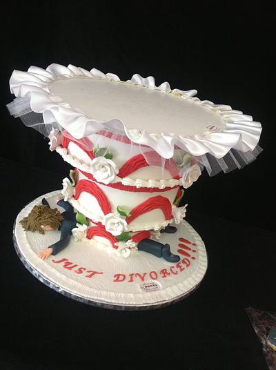 JUST DIVORSED & DUMPTED CAKE by Donna Chalas Greece  - Cake by Cakeladygreece