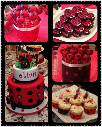 Ladybug cake - Cake by Enza - Sweet-E