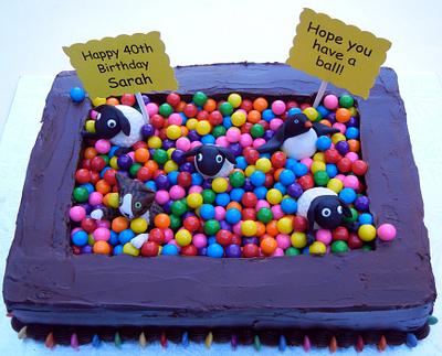 Ball Pit cake - Cake by Ronna
