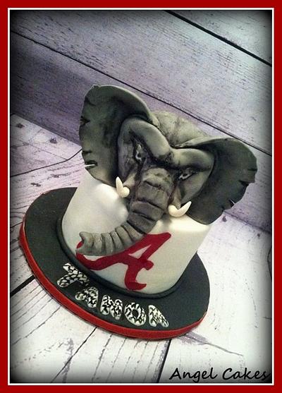 Roll Tide  - Cake by Angel Rushing