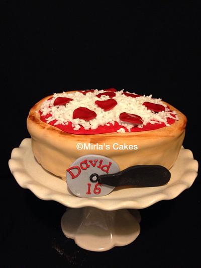 Pizza, Cake - Cake by Mirlascakespr