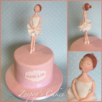 Birthday Ballerina - Cake by Zoepop