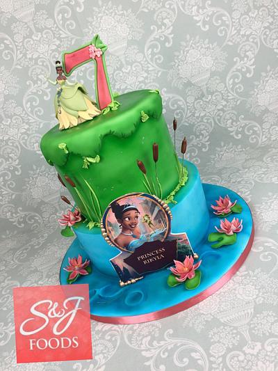 Princess Tiana and the frog - Cake by S & J Foods