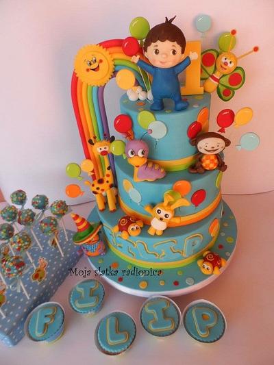 Baby TV cakes - Cake by Branka Vukcevic