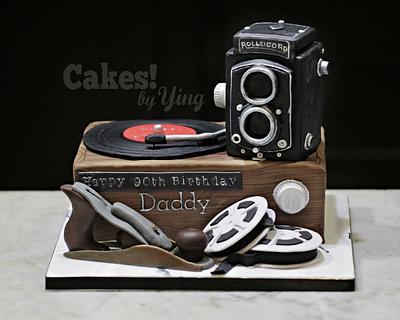 Vintage 90th celebration - Cake by Cakes! by Ying