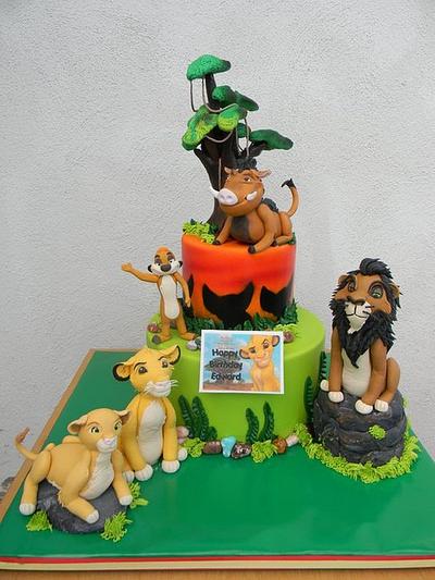Lion King - Cake by Ester Siswadi