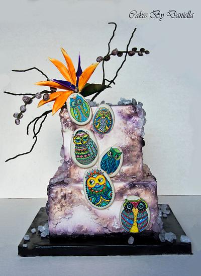 Painted stones - Cake by daroof