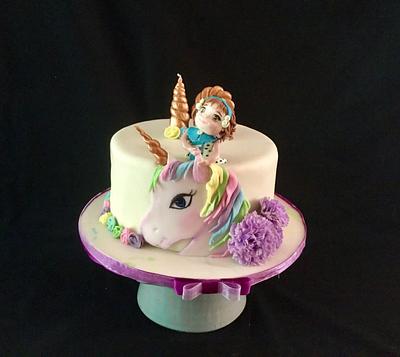 Unicorn Birthday Cake - Cake by Goreti