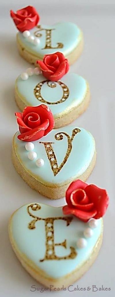 LOVE - Cake by SugarPearls