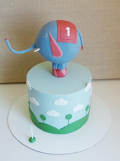 Elephant cake - Cake by Margarida Abecassis