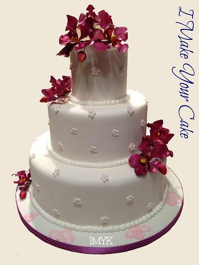 Orchids - Cake by Sonia Parente