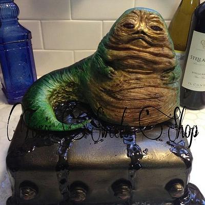 JABBA THE HUT  - Cake by Joyce Marcellus