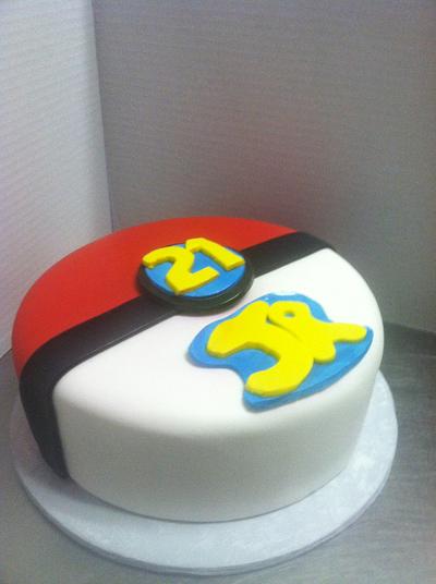 Pokemon - Cake by KoffeeKupBakery