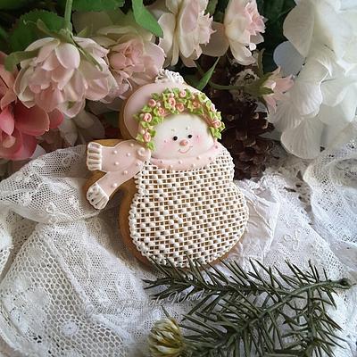 Dainty and all bundled up  - Cake by Teri Pringle Wood