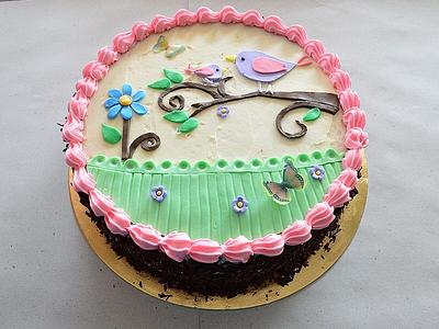Bird - Cake by Valentina84