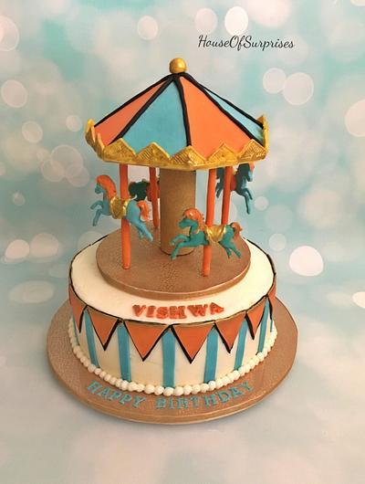 Carousel theme cake - Cake by Shikha