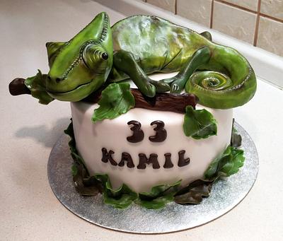 Chameleon - Cake by Majka Maruška