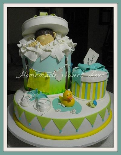 Baby Boy gifts - Cake by  Brenda Lee Rivera 