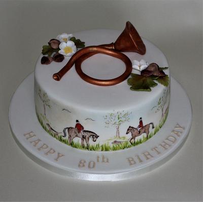 Hunting themed birthday cake - Cake by Erika Cakes