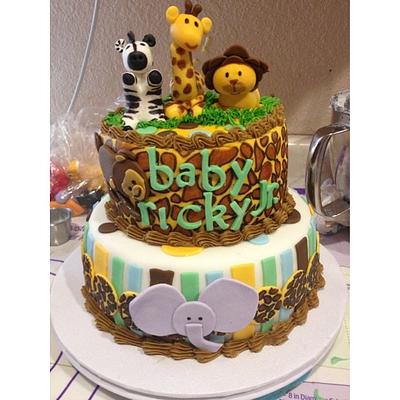 Baby Safari  - Cake by Priscilla 