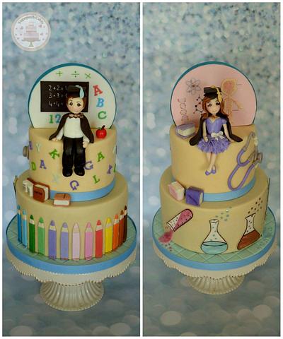 Double Sided Cake - Cake by Sugarpatch Cakes