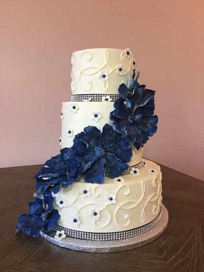 Wedding Cake - Cake by Brandy-The Icing & The Cake
