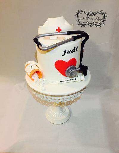 Cake For a Nurse - Cake by Edelcita Griffin (The Pretty Nifty)