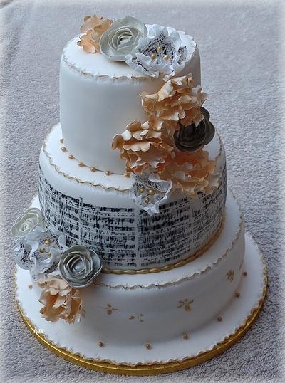 wedding cake  - Cake by Iveta 
