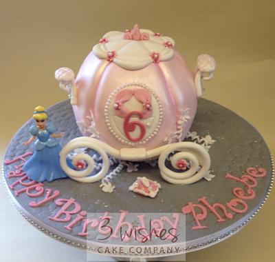 Cinderella carriage cake - Cake by 3 Wishes Cake Co