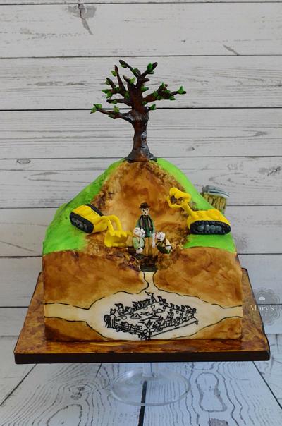 Roald Dahl collaboration - Fantastic Mr Fox - Cake by Mary's Cakes
