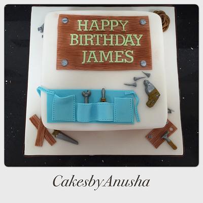 Birthday Cake  - Cake by CakesbyAnusha