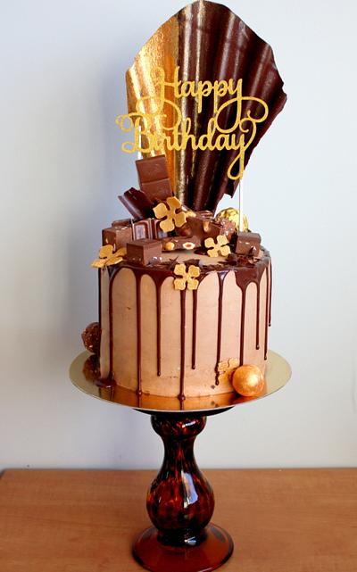 Happy golden bday! - Cake by Anastasia Krylova