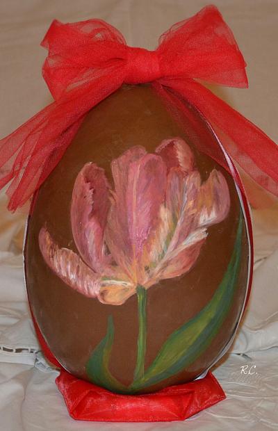 Painted Easter Egg - Cake by rosa castiello