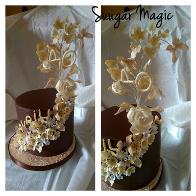 April rich chocolate cake - Cake by Sugar Magic