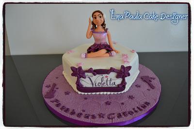 " Violetta " Cake - Cake by EmaPaulaCakeDesigner