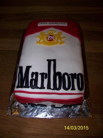 Marlboro cake. - Cake by Agnieszka