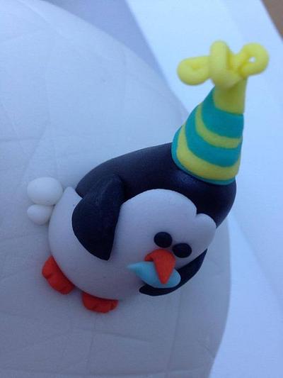 Igloo Party Cake true love Pinguin *.* - Cake by Laura V.