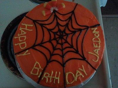The spiderweb - Cake by Caking Around Bake Shop