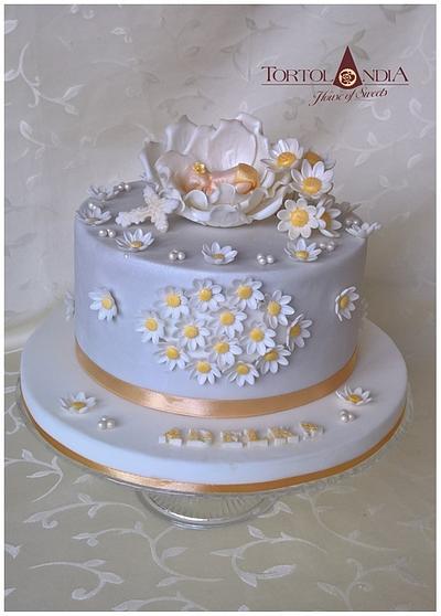Christening cake  - Cake by Tortolandia